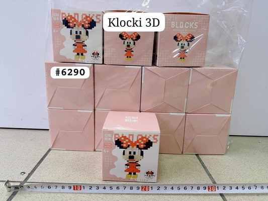KLOCKI 3D MINI MYSZKA MICKEY