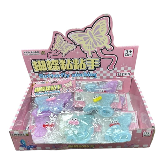 MOTYLE ŻELOWE KLEJĄCE