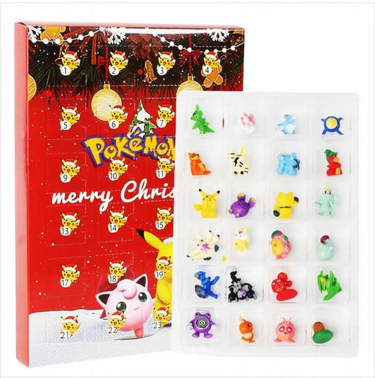 KALENDARZ FIGURKI POKEMON