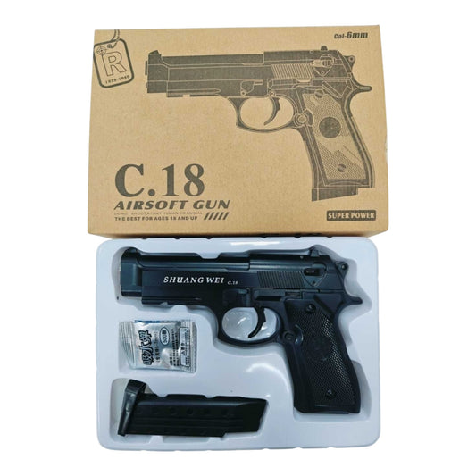 PISTOLET METALOWY C18