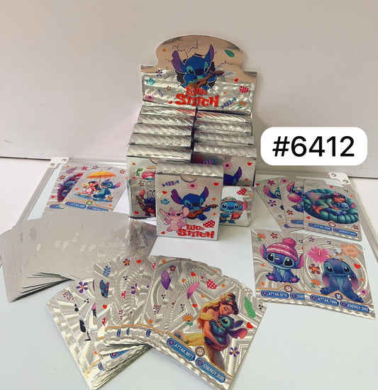 KARTY SREBRNE STITCH 55 KART