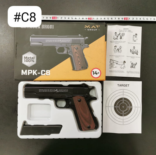 PISTOLET METALOWY C8