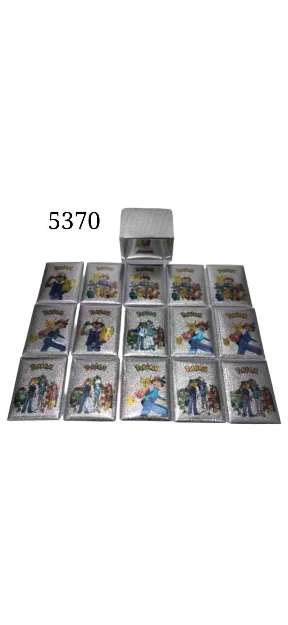 KARTY SREBRNE POKEMON 10 KART