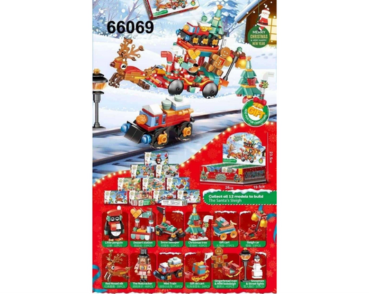 KLOCKI MERRY CHRISTMAS
