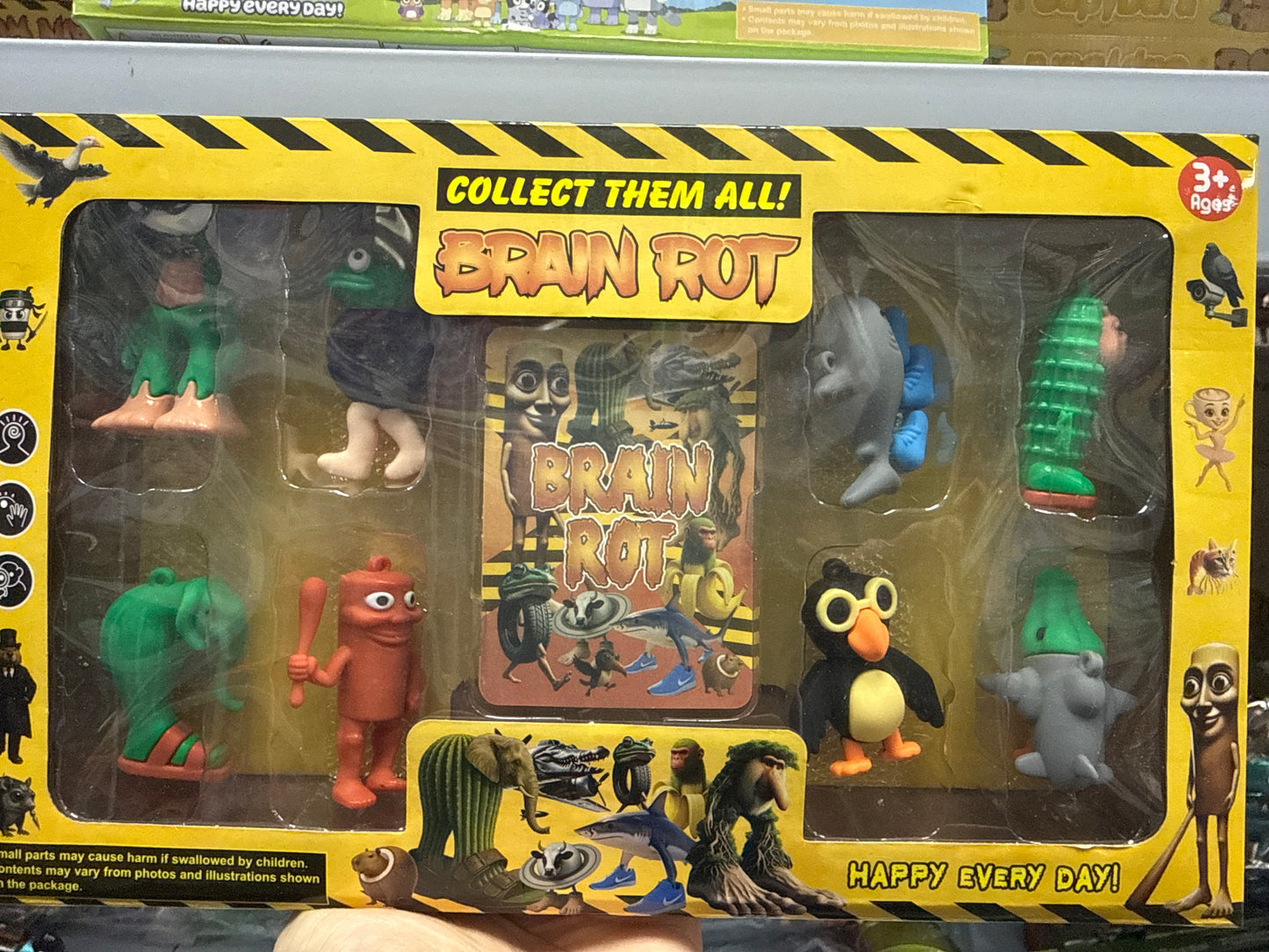 FIGURKI BRAINROT Z KARTAMI