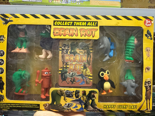 FIGURKI BRAINROT Z KARTAMI