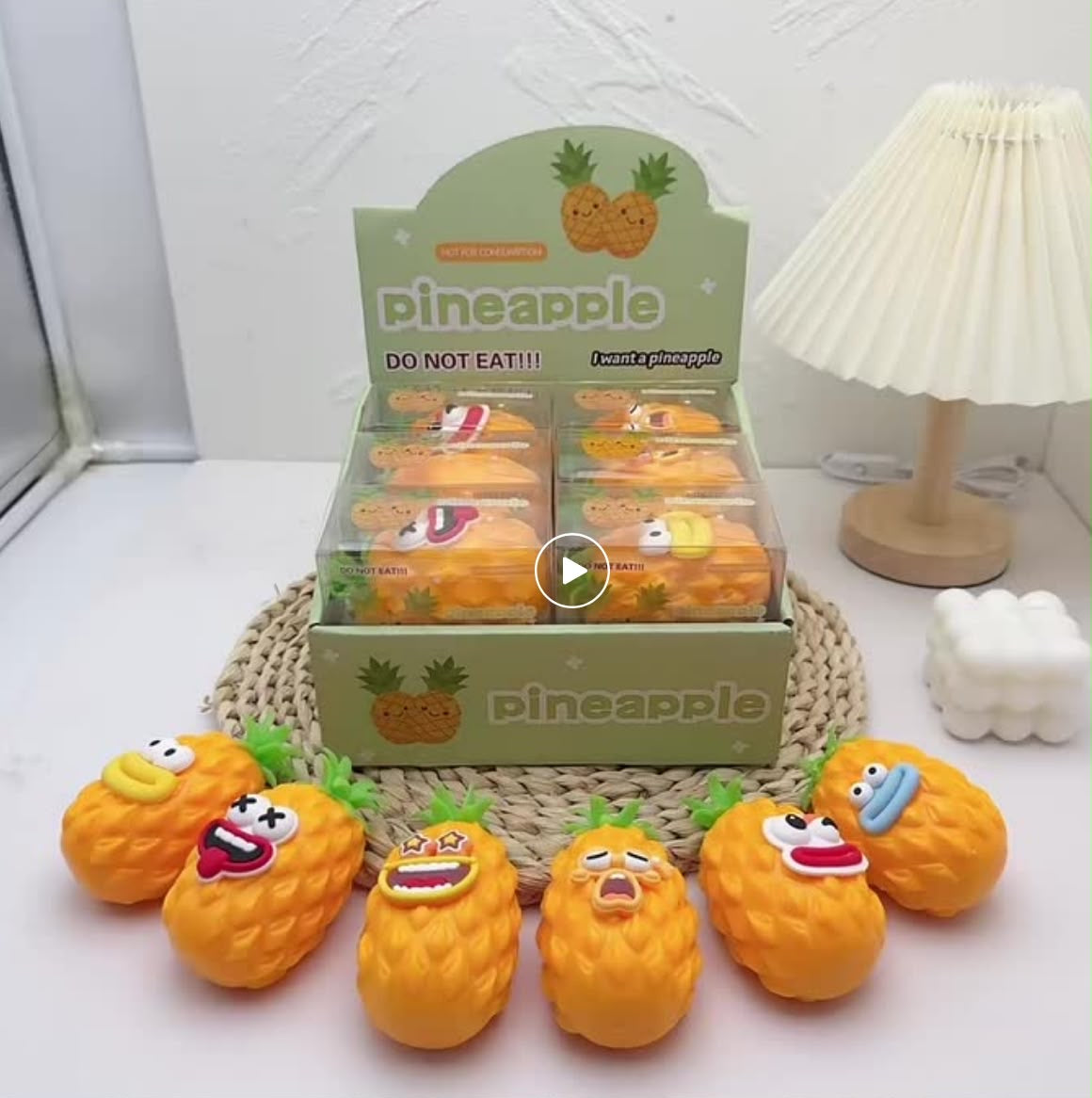 GNIOTKA ANANAS Z KLOCKÓW LEGO