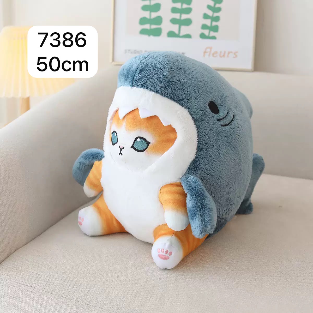 MASKOTKA KOT REKIN 50CM
