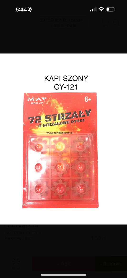 NABOJE KAPISZONY