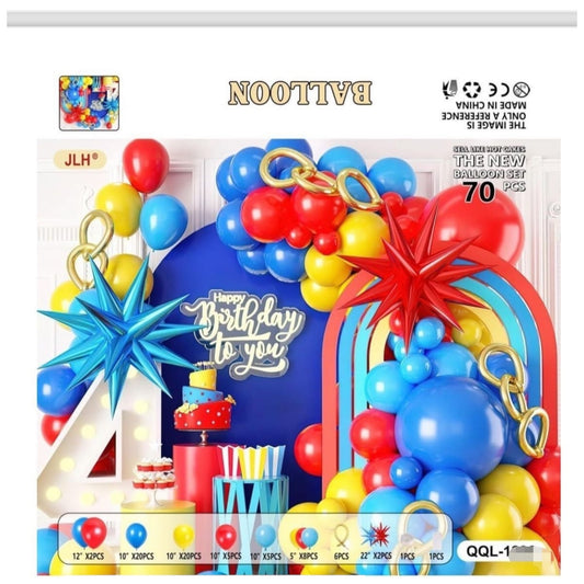 ZESTAW BALONÓW 70 PCS.