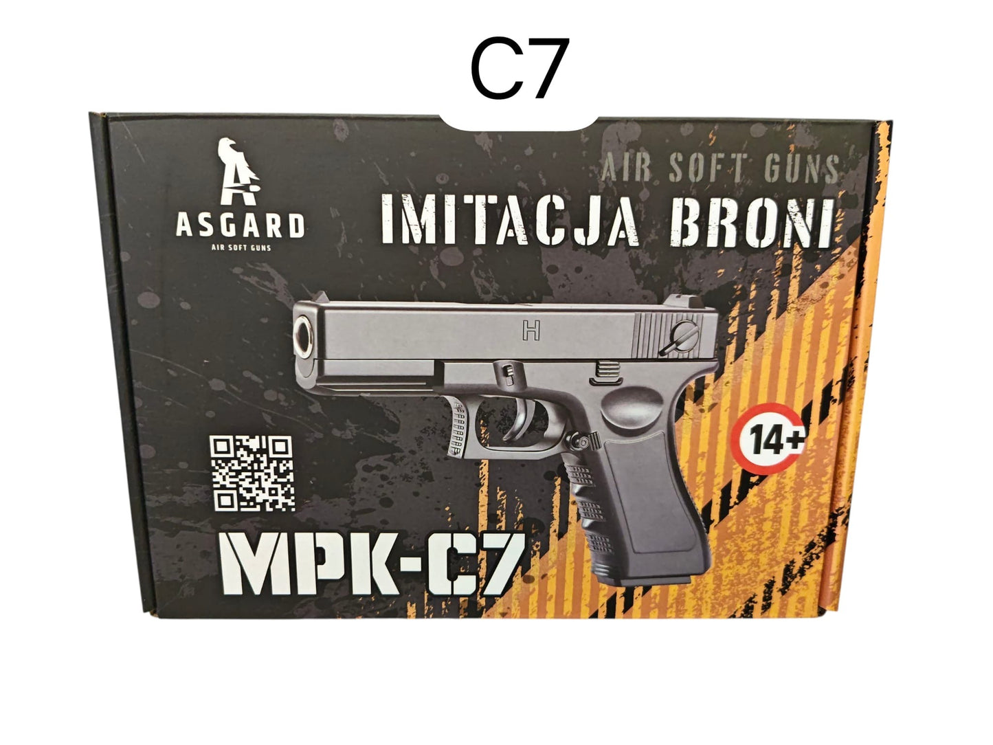 PISTOLET METALOWY C7