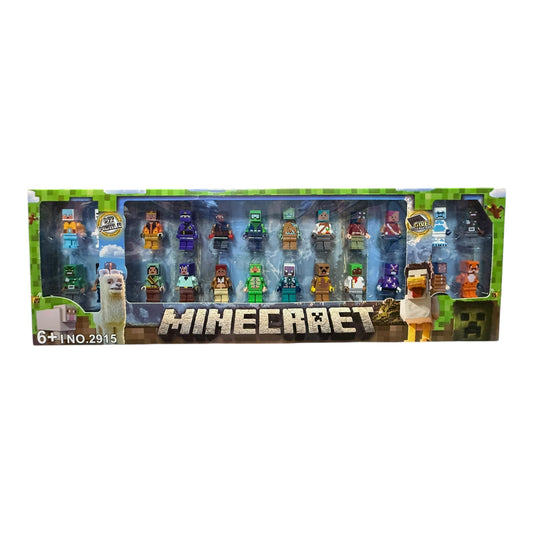 ZESTAW FIGUREK MINECRAFT