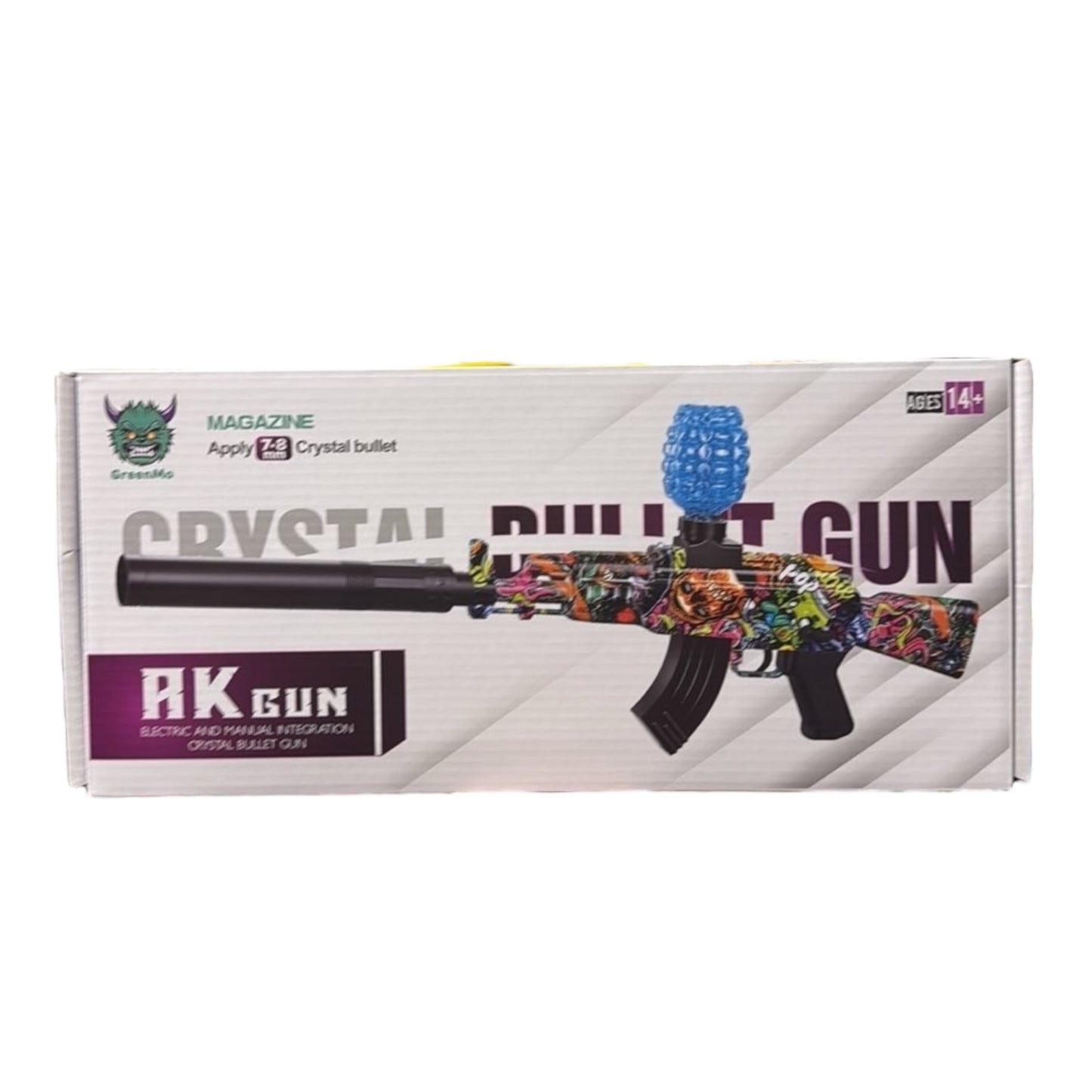 ELEKTRYCZNY PISTOLET NA KULKI ŻELOWE