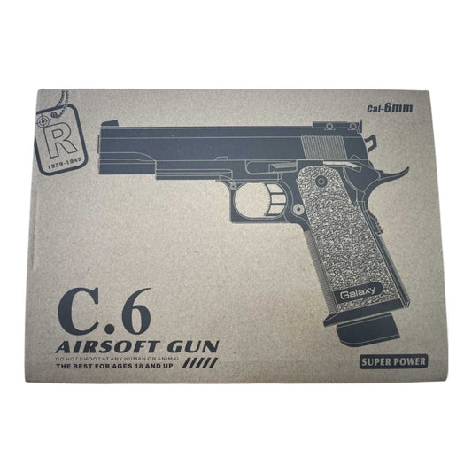 PISTOLET METALOWY C6