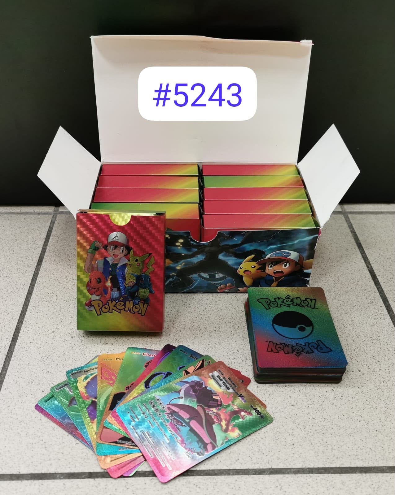 TĘCZOWE KARTY POKEMON 55