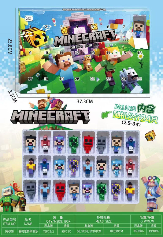 KALENDARZ ADWENTOWY MINECRAFT