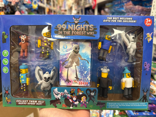 FIGURKI 99 NIGHTS IN THE FOREST Z KARTAMI