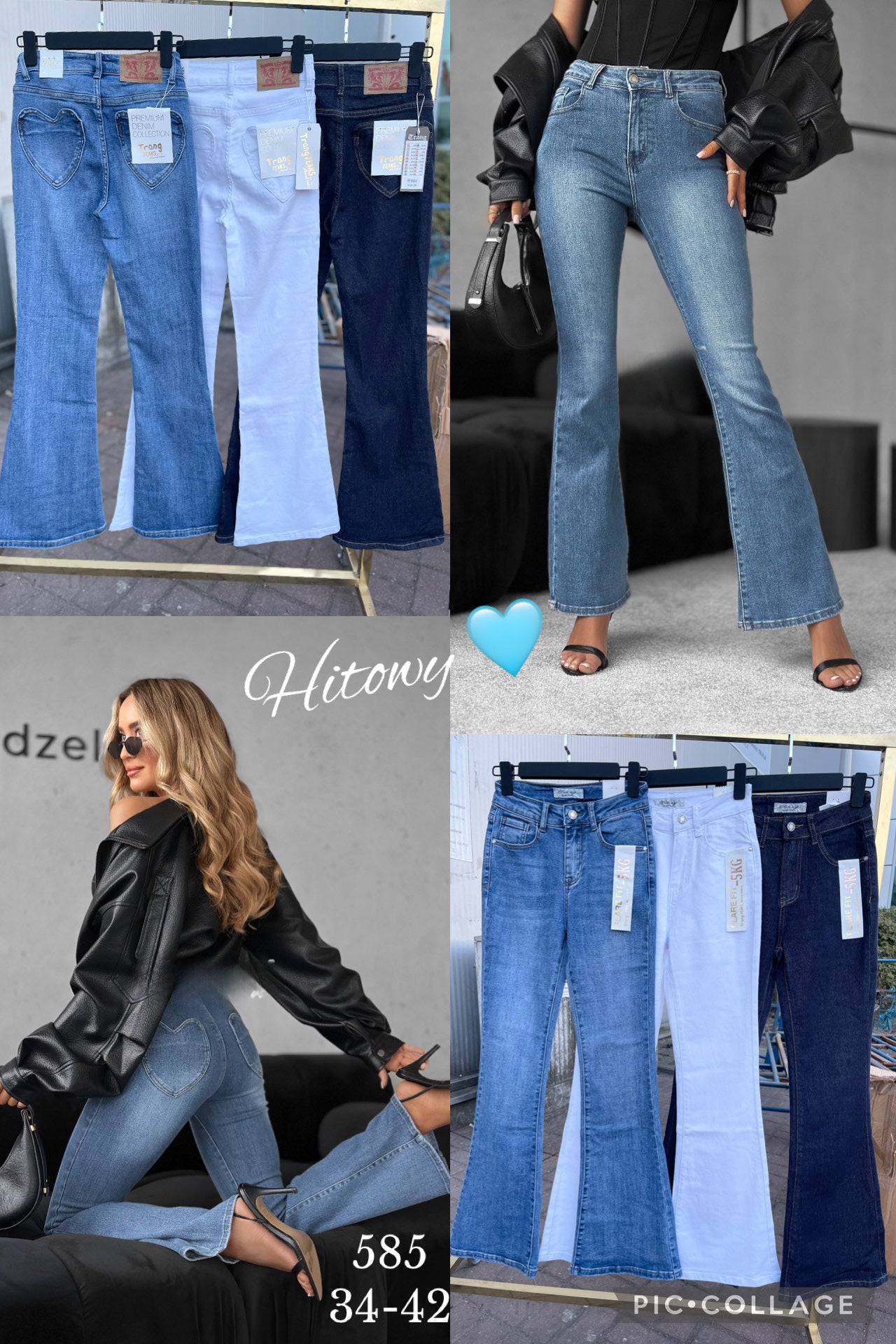 JEANSY DAMSKIE 34-42