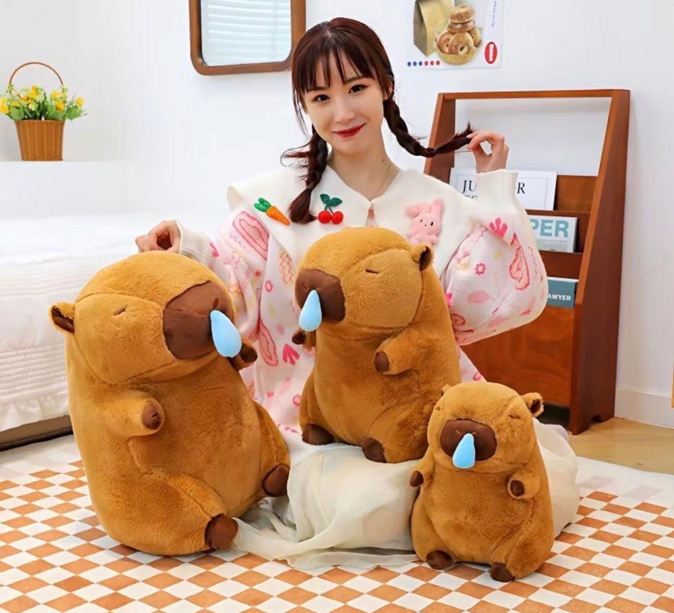 MASKOTKA KAPIBARA 45 CM