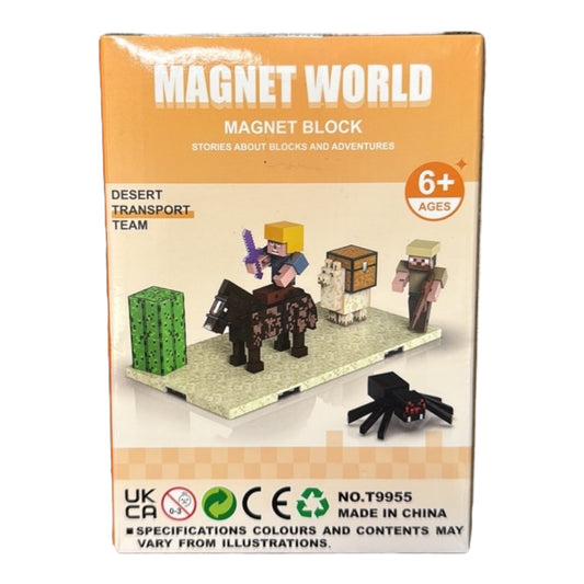 KLOCKI MAGNETYCZNE WORLD
