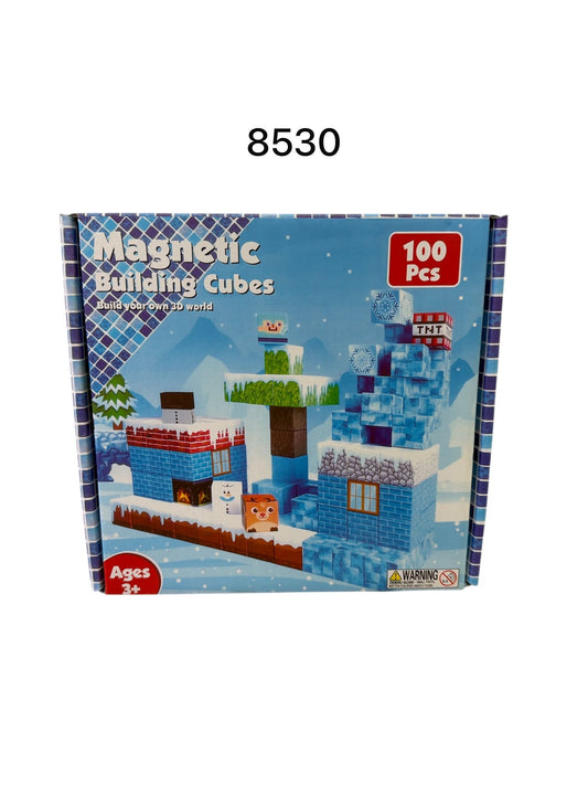 KLOCKI MAGNETYCZNE 100 PCS.