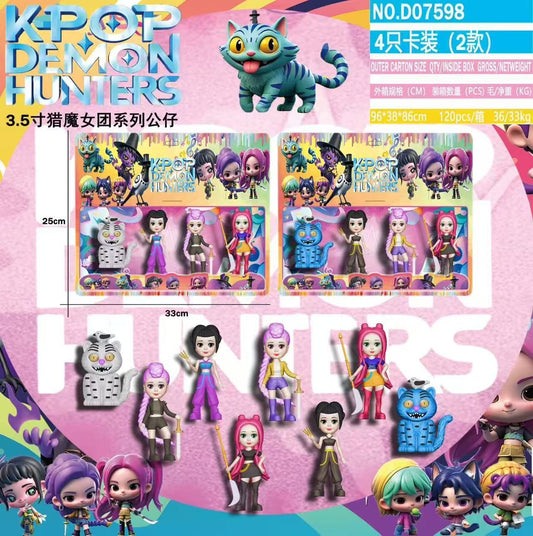 ZESTAW FIGUREK KPOP DEMON HUNTERS