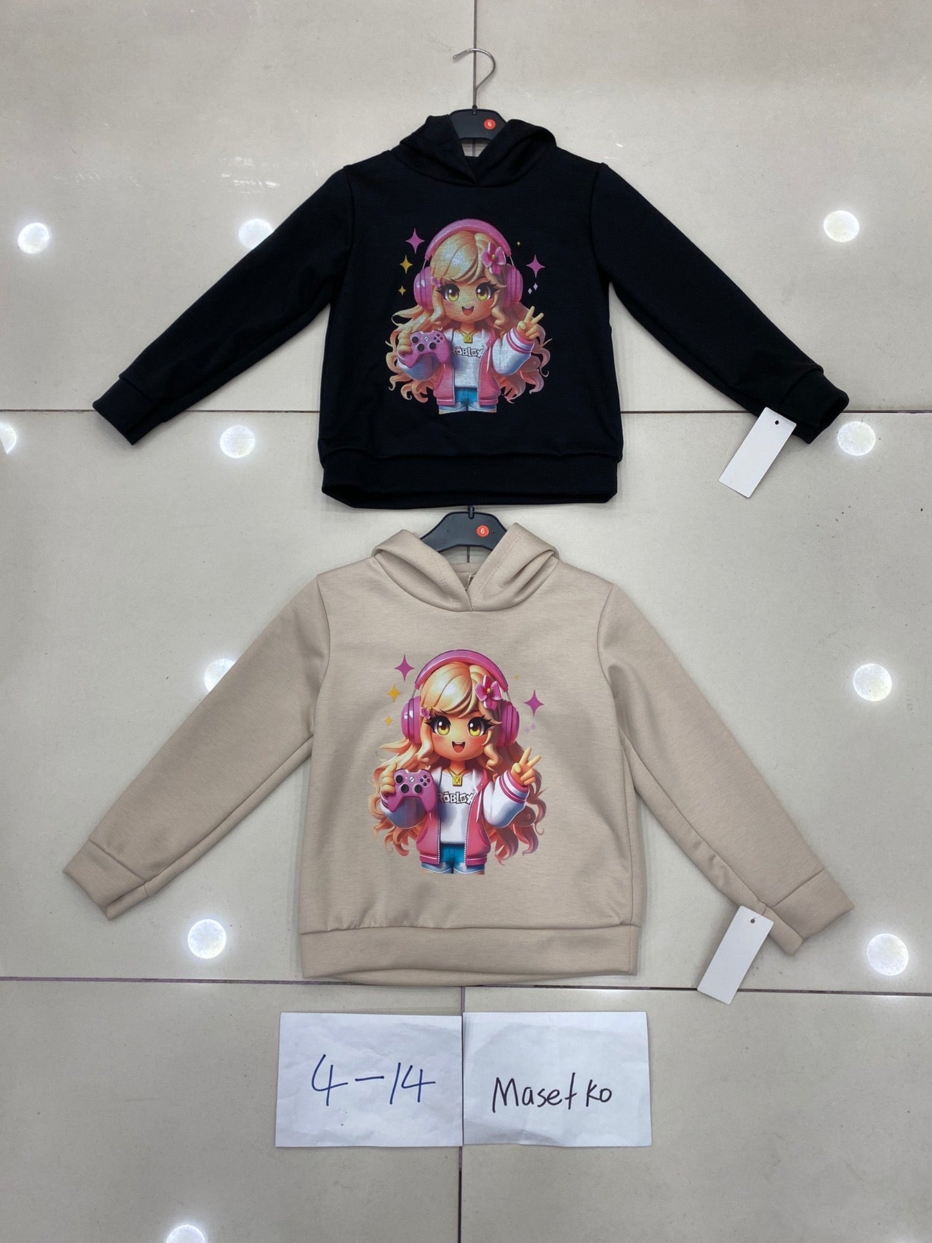 BLUZY DZIECIĘCE 4-14