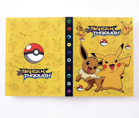 ALBUM POKEMON ŻÓŁTY 240 KART