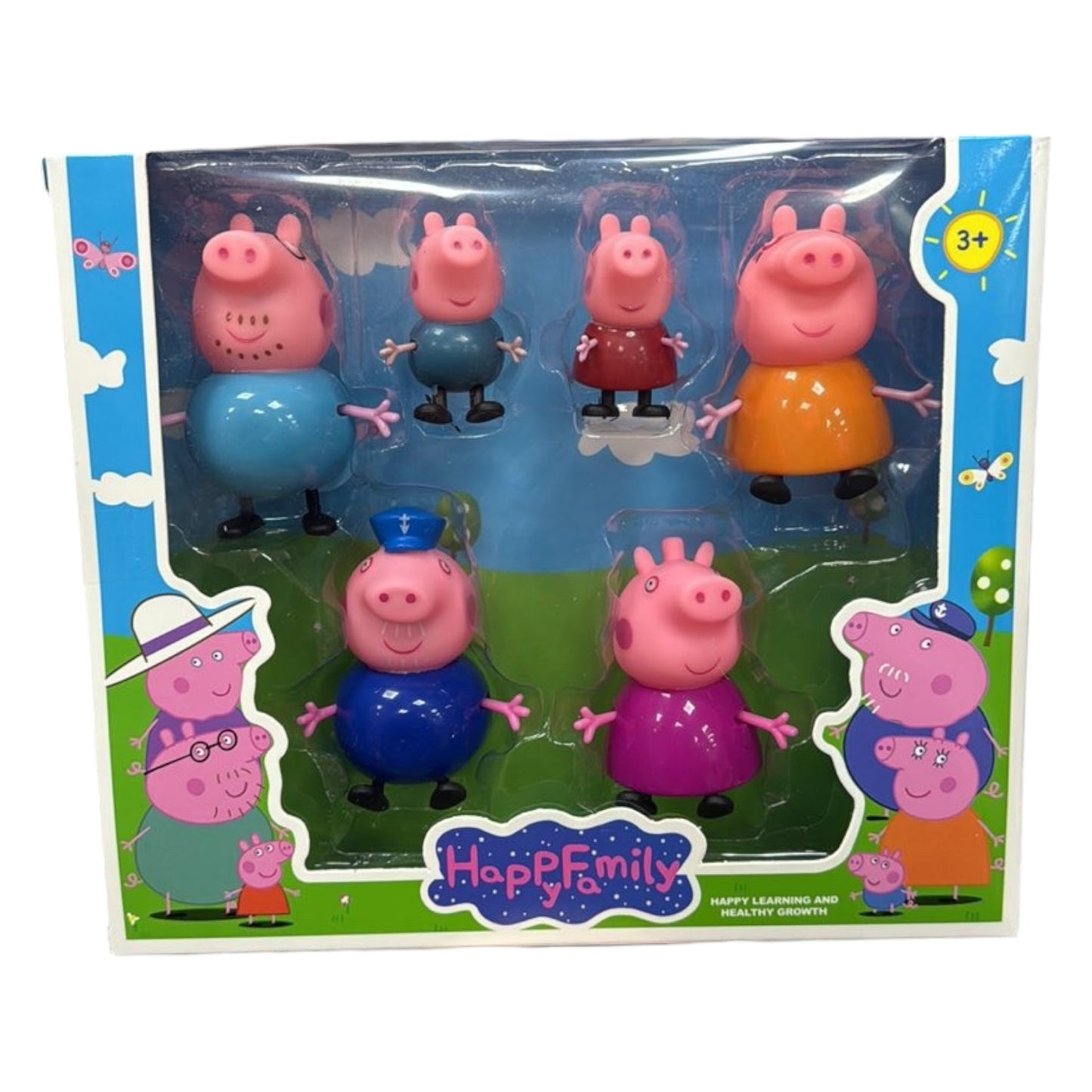 ZESTAW FAMILY PEPPA PIG