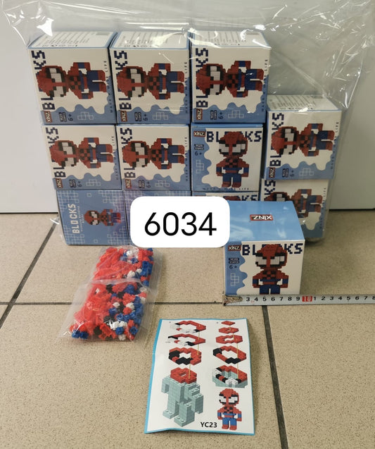 KLOCKI 3D MINI SPIDER MAN