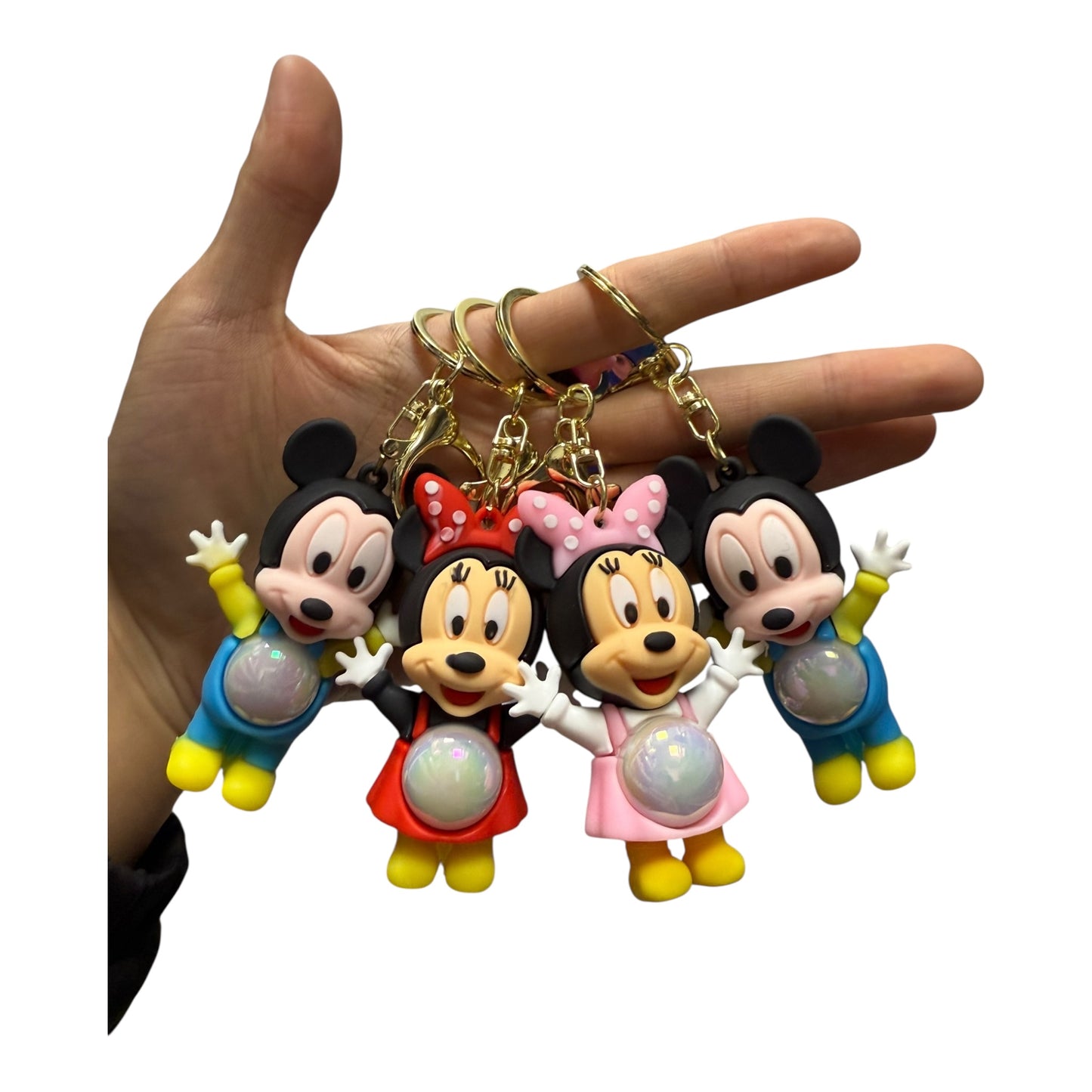 BRELOK DO KLUCZY MICKEY LED
