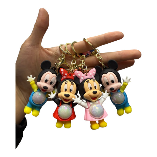 BRELOK DO KLUCZY MICKEY LED
