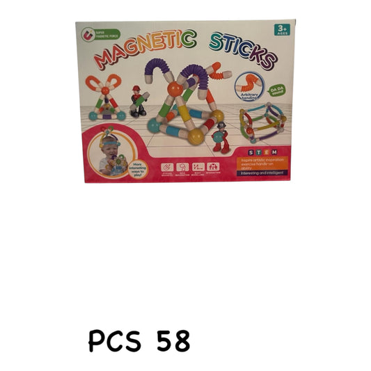 KLOCKI MAGNETYCZNE 58 PCS.