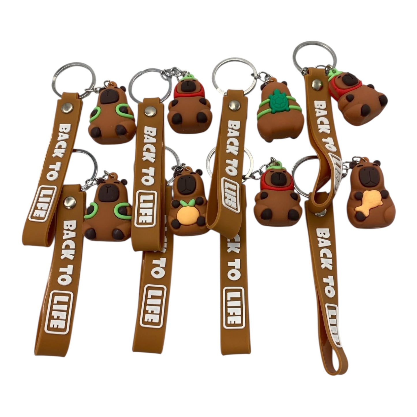 BRELOK DO KLUCZY KAPIBARA