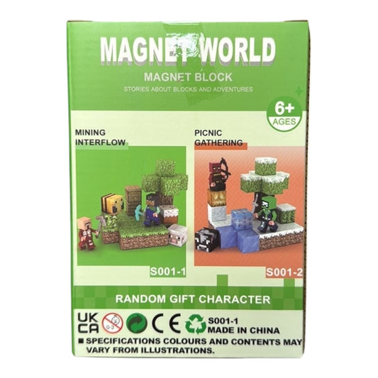 KLOCKI MAGNETYCZNE WORLD