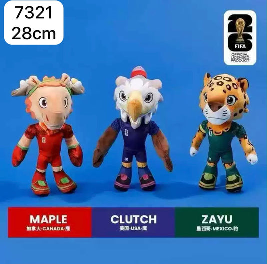 MASKOTKA FIFA 28 CM MIX