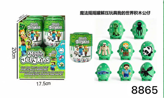 ZABAWKA MAGIC JELLYKINS MINECRAFT