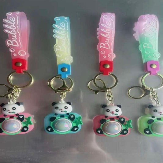 BRELOK DO KLUCZY PANDA LED