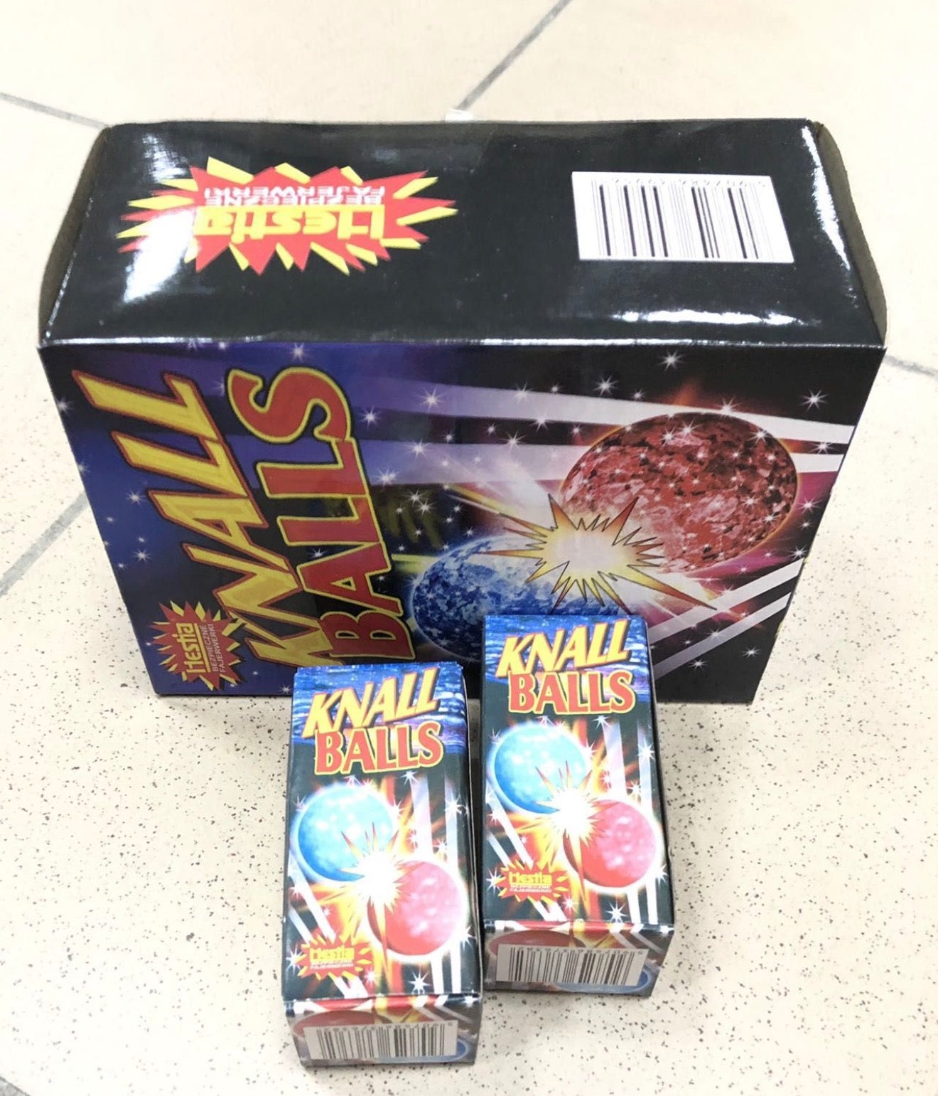 DIABEŁKI STRZELAJĄCE KNALL BALLS