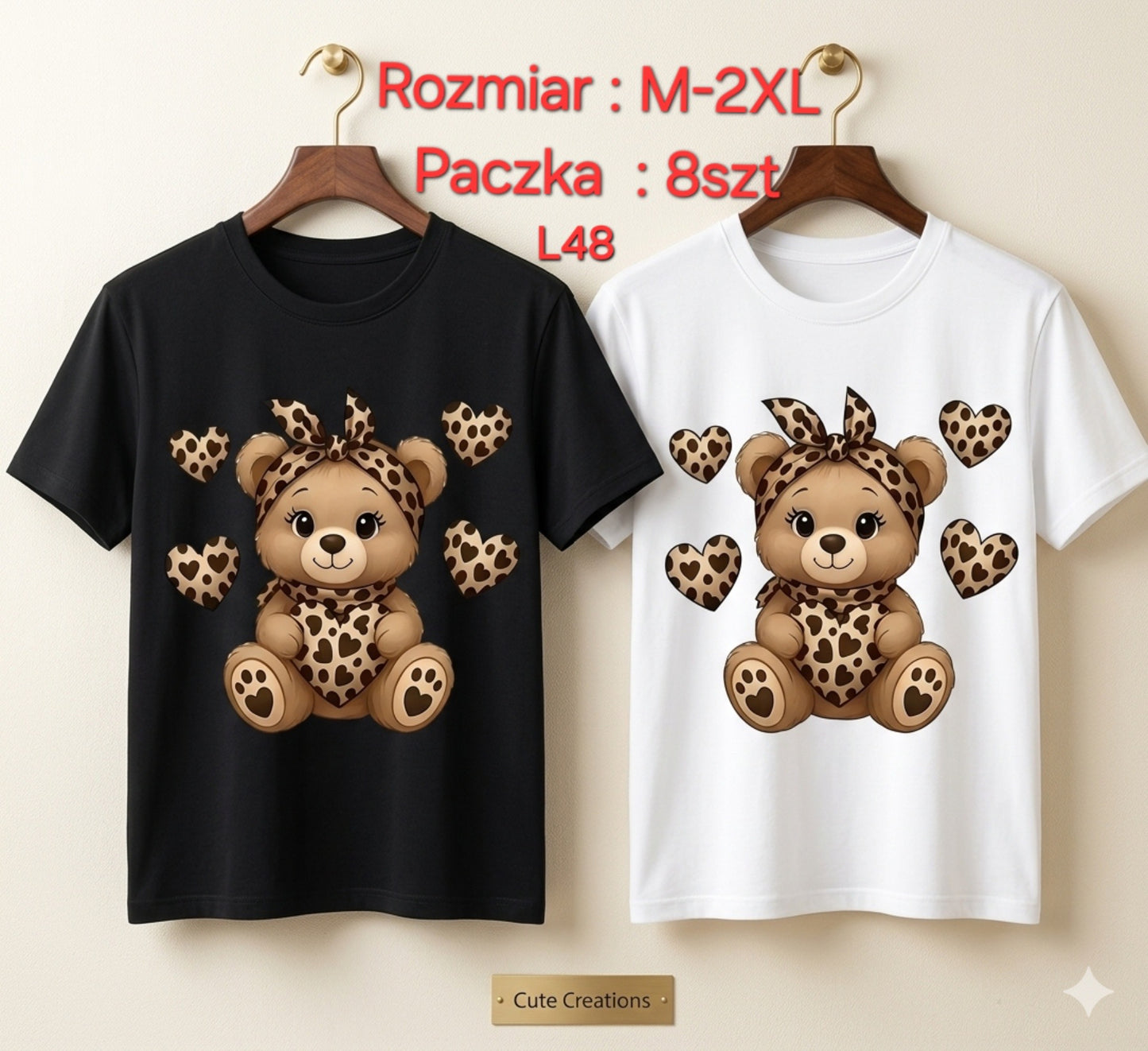 WZORZYSTA KOSZULKA M-2XL