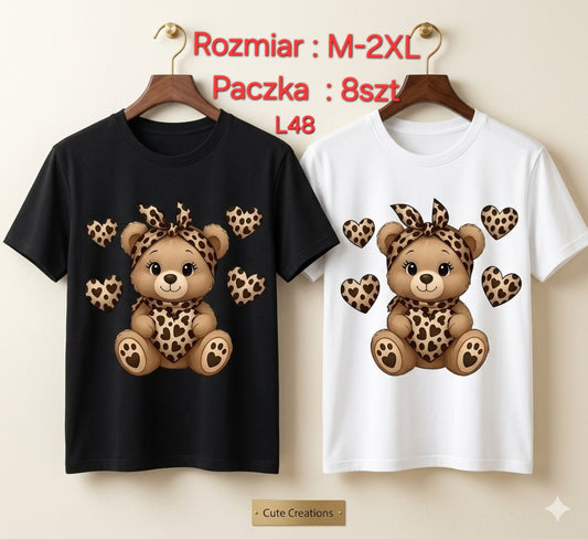 WZORZYSTA KOSZULKA M-2XL