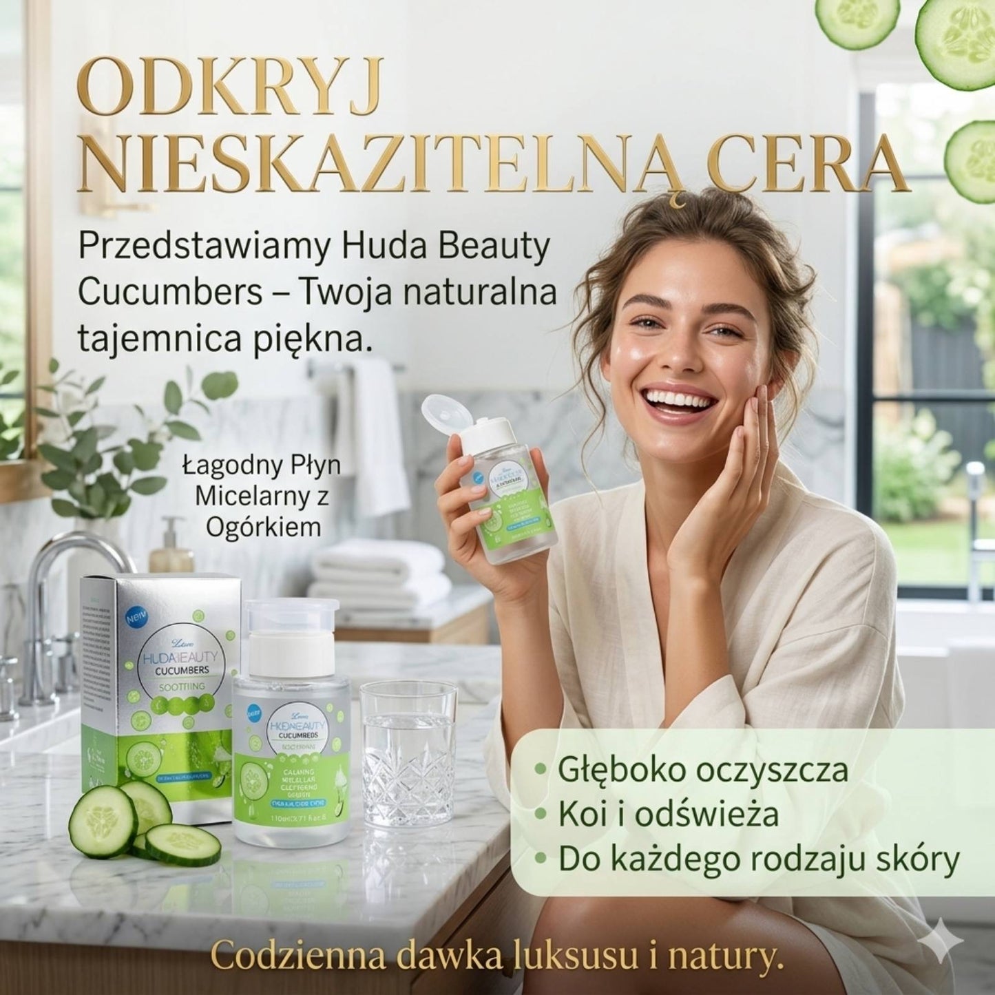 PŁYN MICELARNY Z OGÓRKIEM