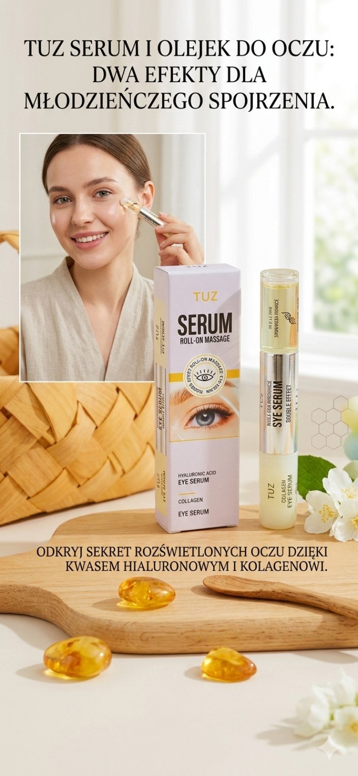 TUZ SERUM I OLEJEK DO OCZU