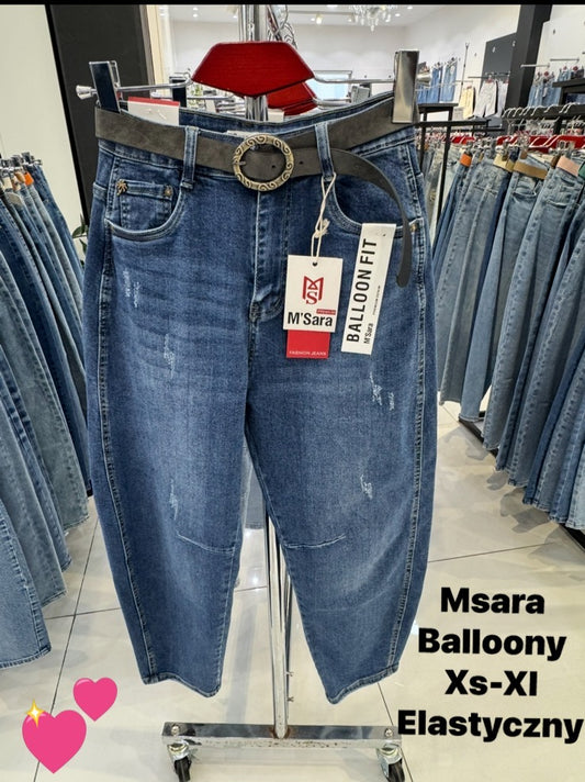 JEANSY DAMSKIE MSARA BALLOON