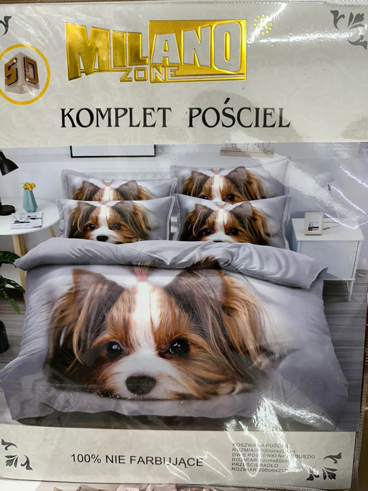 KOMPLET POŚCIELI 4 CZĘŚCIOWY W ROZMIARZE 200/2200