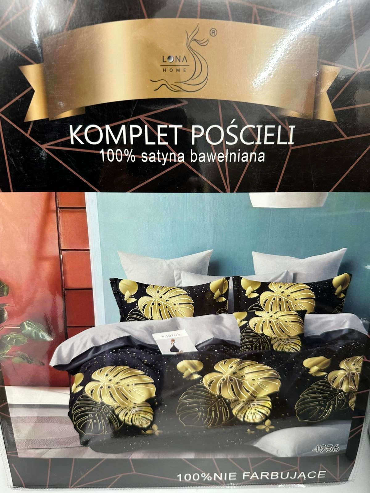 KOMPLET POŚCIELI 4 CZĘŚCIOWY W ROZMIARZE 200/2200