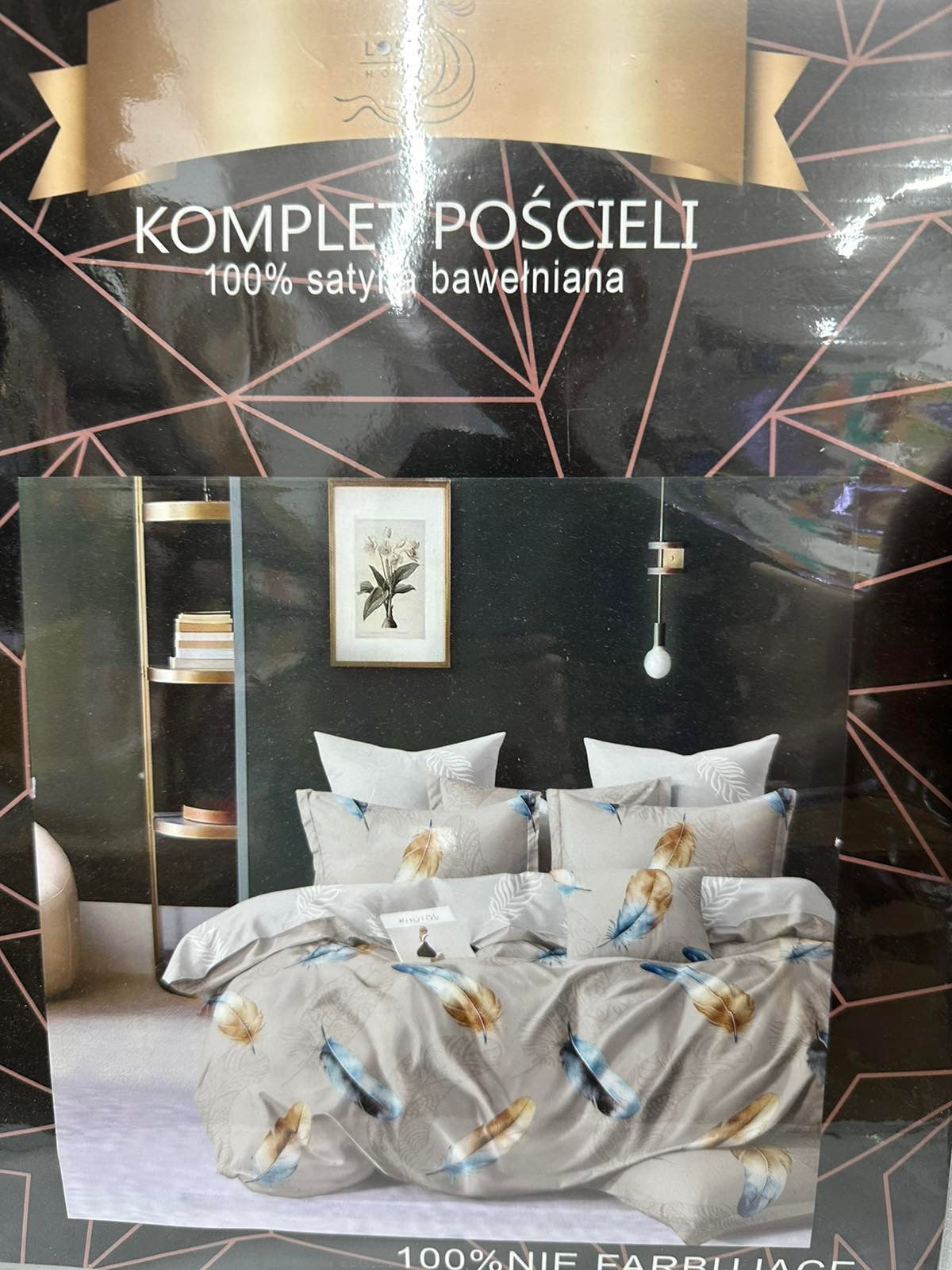 KOMPLET POŚCIELI 4 CZĘŚCIOWY W ROZMIARZE 200/2200