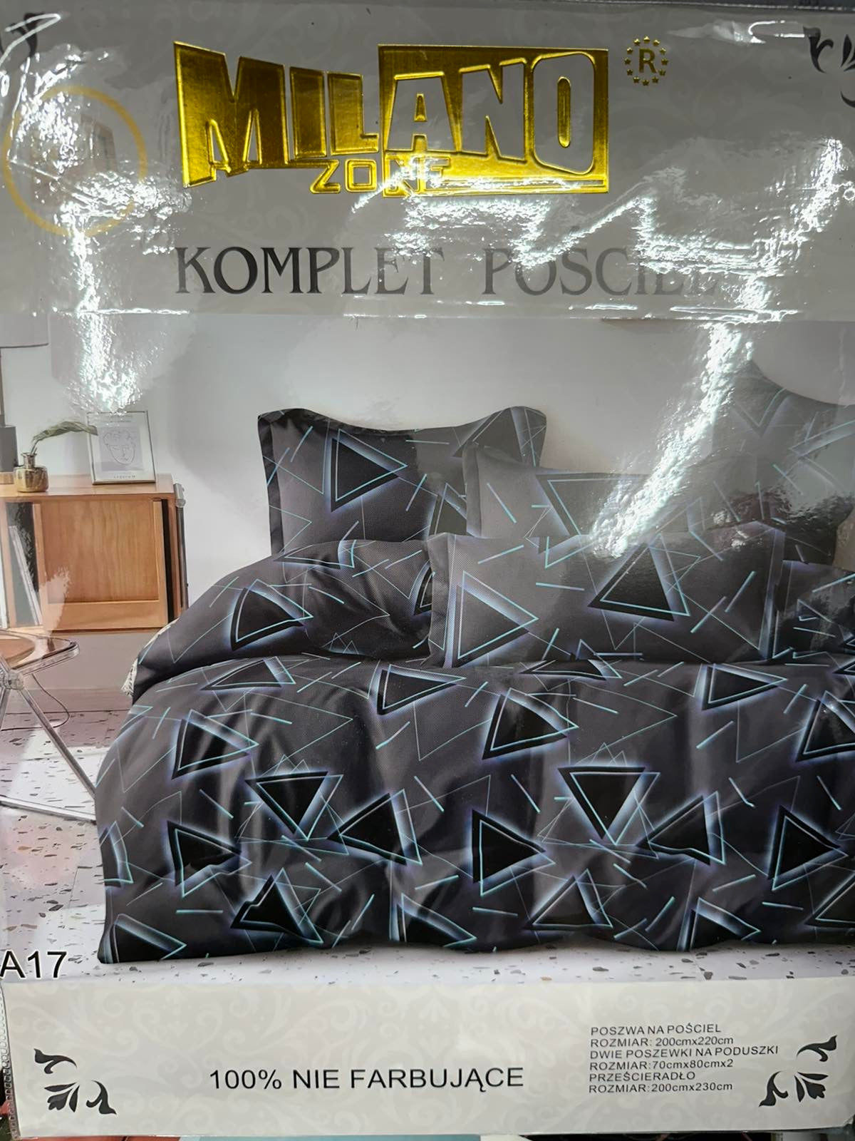 KOMPLET POŚCIELI 4 CZĘŚCIOWY W ROZMIARZE 200/2200