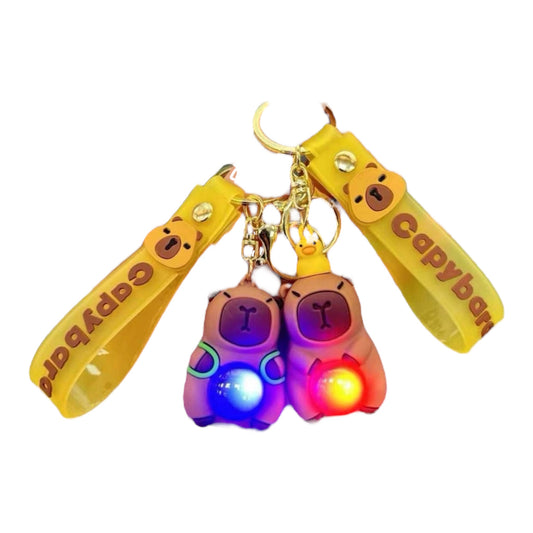 BRELOK DO KLUCZY KAPIBARA LED