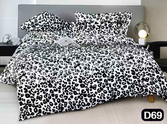 KOMPLET POŚCIELI 5D 100% SATYNA-BAWEŁNA "MILANO" 4CZ